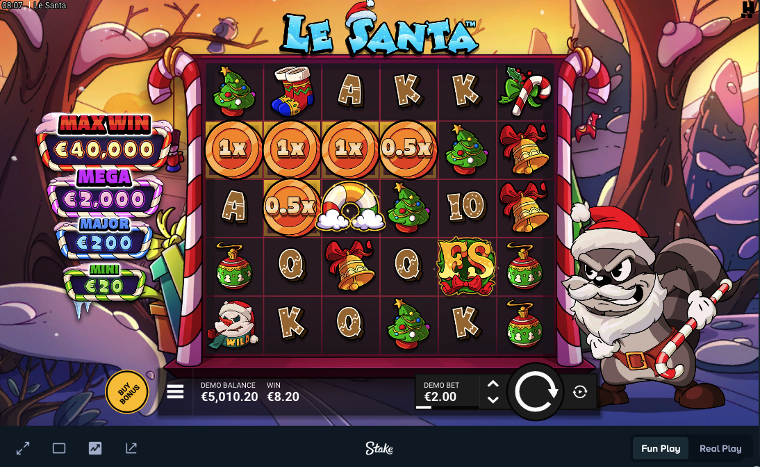 Le Santa on Stake